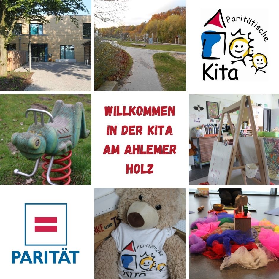 Bildcollage: Willkommen, 2 Logos und Bilder vom Haus Bildcollage: Willkommen, 2 Logos und Bilder vom Haus
